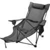 VEVOR Chaise De Camping Pliante En Résille Avec Repose-Pieds Pour Camping Pêche Sieste 1 VEVOR Chaise De Camping Pliante En Résille Avec Repose-Pieds Pour Camping Pêche Sieste -Promos Verde Rêverie Boutique 69342568 1