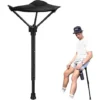 GP Tabouret Portable Avec Réglage De La Hauteur Sur 4 Positions, Assise Pliable, Chaise De Pêche D'extérieur, Noir 2 GP Tabouret Portable Avec Réglage De La Hauteur Sur 4 Positions, Assise Pliable, Chaise De Pêche D'extérieur, Noir -Promos Verde Rêverie Boutique 70542725 1