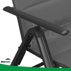 Chaise De Jardin Exterieur - Chaise De Camping - Pliante - 7 Positions - Noir - MaxxGarden 9 Chaise De Jardin Exterieur - Chaise De Camping - Pliante - 7 Positions - Noir - MaxxGarden -Promos Verde Rêverie Boutique 72492620 3