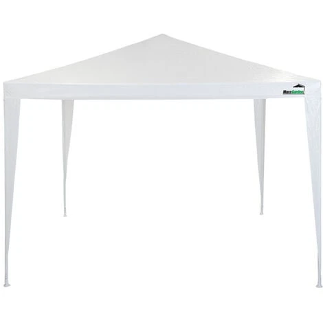 Tonnelle De Jardin 3x3m - 9m² - Protection UV 50+ - Structure En Acier - Blanc - MaxxGarden 3 Tonnelle De Jardin 3x3m - 9m² - Protection UV 50+ - Structure En Acier - Blanc - MaxxGarden