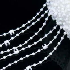 20 Mètres Liens Chane De Fond Aveugle Verticale Avec 5 Pièces Connecteurs De Chane En Plastique Pour Lattes 89 Mm, Fermoir De Chanette Accessoires Pour Rideau à Lamelle Verticale 9 20 Mètres Liens Chane De Fond Aveugle Verticale Avec 5 Pièces Connecteurs De Chane En Plastique Pour Lattes 89 Mm, Fermoir De Chanette Accessoires Pour Rideau à Lamelle Verticale -Promos Verde Rêverie Boutique 75244935 3