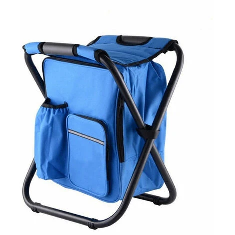 GP Sac à Dos De Siège Pliant Chaise De Camping Tabouret Sac à Dos Avec Sac De Pique-nique Isotherme, Sac Isotherme Tabouret De Pêche Portable Randonnée Sac à Dos Multifonctionnel Pour La Plage De Voyage 3 GP Sac à Dos De Siège Pliant Chaise De Camping Tabouret Sac à Dos Avec Sac De Pique-nique Isotherme, Sac Isotherme Tabouret De Pêche Portable Randonnée Sac à Dos Multifonctionnel Pour La Plage De Voyage