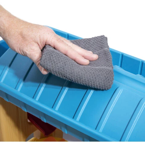 Step2 Rain Showers Splash Tub Table D'eau Avec 10 Accessoires Table De Jeu Enfant A Eau Table D'activité Pour Le Jardin En Gris & Marron 7 Step2 Rain Showers Splash Tub Table D'eau Avec 10 Accessoires Table De Jeu Enfant A Eau Table D'activité Pour Le Jardin En Gris & Marron – Image 5