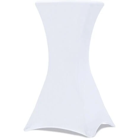 Lot De 4 Tables Hautes Pliantes 105 CM Et 4 Housses Blanches 6 Lot De 4 Tables Hautes Pliantes 105 CM Et 4 Housses Blanches – Image 4
