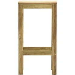 Lot De 4 Tabourets De Bar De Jardin Moderne Bois De Pin Imprégné,40 X 36 X 75 Cm 9 Lot De 4 Tabourets De Bar De Jardin Moderne Bois De Pin Imprégné,40 X 36 X 75 Cm -Promos Verde Rêverie Boutique 82090301 3
