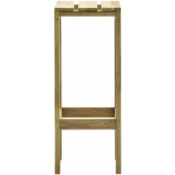 Lot De 4 Tabourets De Bar De Jardin Moderne Bois De Pin Imprégné,40 X 36 X 75 Cm 10 Lot De 4 Tabourets De Bar De Jardin Moderne Bois De Pin Imprégné,40 X 36 X 75 Cm -Promos Verde Rêverie Boutique 82090301 4