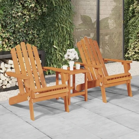 Lot De 2 Chaises Adirondack De Jardin Moderne Bois Massif D'acacia,75 X 84 X 90 Cm 3 Lot De 2 Chaises Adirondack De Jardin Moderne Bois Massif D'acacia,75 X 84 X 90 Cm