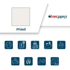 TECPLAST Toile Pergola Blanc Crème 4x5 M 640PR - Qualité 8 Ans - Bâche Pergola Ou Tonnelle étanche En PVC Pour Terrasse 11 TECPLAST Toile Pergola Blanc Crème 4x5 M 640PR - Qualité 8 Ans - Bâche Pergola Ou Tonnelle étanche En PVC Pour Terrasse -Promos Verde Rêverie Boutique 82162212 5