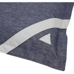 Gardenista Grand Pouf Rectangulaire Canapé Confortable Rembourrage De Sol Adulte Résistant à L'eau Et Aux UV, Matériau Durable Pour Le Jardin Et La Piscine,Brume Du Port -Promos Verde Rêverie Boutique 82502032 5