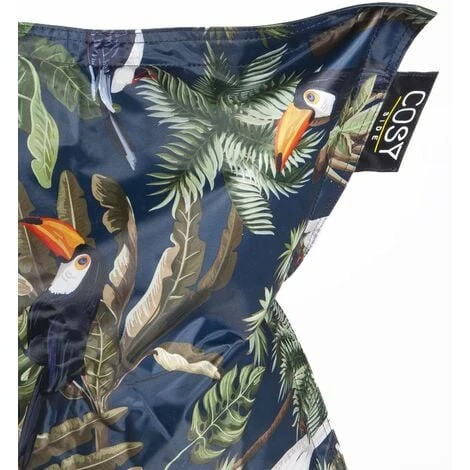 No Name Maxi Coussin Imprimé Intérieur Extérieur 110 X 130 Cm Travel 5 No Name Maxi Coussin Imprimé Intérieur Extérieur 110 X 130 Cm Travel – Image 3