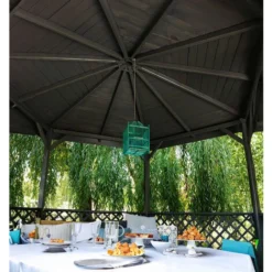 Tonnelle LORA Ø 320 X H. 245 Cm -Promos Verde Rêverie Boutique 8337704 3