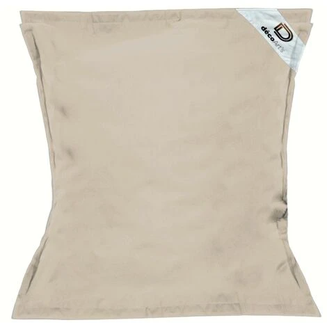 Pouf Géant XXL Intérieur Et Extérieur, Déhoussable, Salon, Jardin, Deco Arts Beige 3 Pouf Géant XXL Intérieur Et Extérieur, Déhoussable, Salon, Jardin, Deco Arts Beige