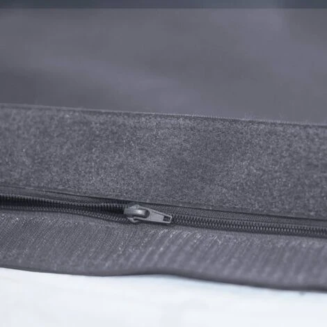 Pouf Géant XXL Intérieur Et Extérieur, Déhoussable, Salon, Jardin, Deco Arts Gris Carbone 5 Pouf Géant XXL Intérieur Et Extérieur, Déhoussable, Salon, Jardin, Deco Arts Gris Carbone – Image 3