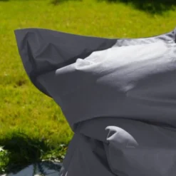 Pouf Géant XXL Intérieur Et Extérieur, Déhoussable, Salon, Jardin, Deco Arts Gris Carbone 10 Pouf Géant XXL Intérieur Et Extérieur, Déhoussable, Salon, Jardin, Deco Arts Gris Carbone -Promos Verde Rêverie Boutique 83724044 4