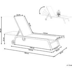Transat Structure En Acier Sur Roues Dossier Réglable Textile Rouge Levanzo 9 Transat Structure En Acier Sur Roues Dossier Réglable Textile Rouge Levanzo -Promos Verde Rêverie Boutique 83724522 3