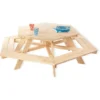 Pinolino Ensemble De Table Et Bancs 'Nicki 6-Eck', Natureel