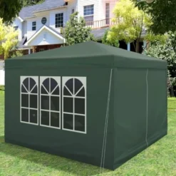 WOLTU Tonnelle De Jardin. Auvent Pliable Imperméable. Protection Du Soleil UV 50+. Hauteur Réglable 3x3m. Vert 9 WOLTU Tonnelle De Jardin. Auvent Pliable Imperméable. Protection Du Soleil UV 50+. Hauteur Réglable 3x3m. Vert -Promos Verde Rêverie Boutique 85483007 3