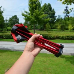 Tabouret Pliant De Camping Mini Tabouret Chaise De Camping Siege Assise Pliant Portable Pour Pêche Randonnée BBQ Voyage Noir