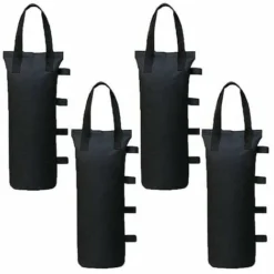 RHAFAYRE Lot De 4 Poids De Gazebo Pour Tonnelle Et Pavillon, Sac De Lestage Sable Pour Jambes, Tentes Pare-Soleil, Parasol