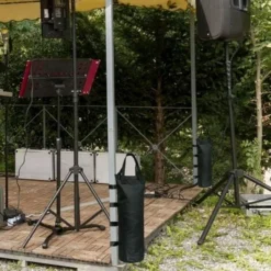 RHAFAYRE Lot De 4 Poids De Gazebo Pour Tonnelle Et Pavillon, Sac De Lestage Sable Pour Jambes, Tentes Pare-Soleil, Parasol 10 RHAFAYRE Lot De 4 Poids De Gazebo Pour Tonnelle Et Pavillon, Sac De Lestage Sable Pour Jambes, Tentes Pare-Soleil, Parasol -Promos Verde Rêverie Boutique 86249440 4