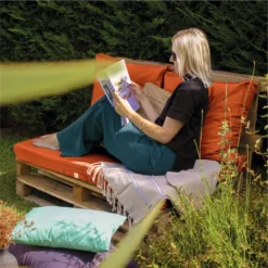 Kit De Coussins Et Assise Déhoussables Pour Palette - Terracotta - Linxor 11 Kit De Coussins Et Assise Déhoussables Pour Palette - Terracotta - Linxor -Promos Verde Rêverie Boutique 87905527 5