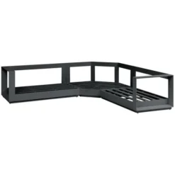 Salon D Angle De Jardin Allure Graphite 5 Places - Hespéride 9 Salon D Angle De Jardin Allure Graphite 5 Places - Hespéride -Promos Verde Rêverie Boutique 87946909 3