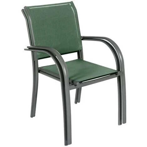 Fauteuil Piazza Olive Graphite - Hespéride 4 Fauteuil Piazza Olive Graphite - Hespéride – Image 2