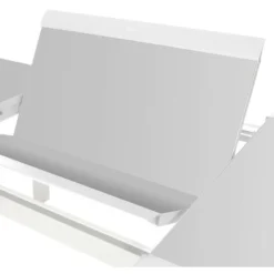 Table De Jardin Extensible Allure Gris & Blanc 12 Places - Hespéride -Promos Verde Rêverie Boutique 87948064 4