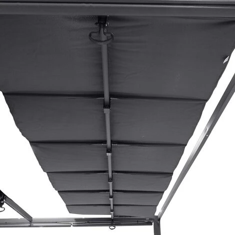 Toile Toit Tonnelle Moai 3 X 4 M - Hespéride 3 Toile Toit Tonnelle Moai 3 X 4 M - Hespéride