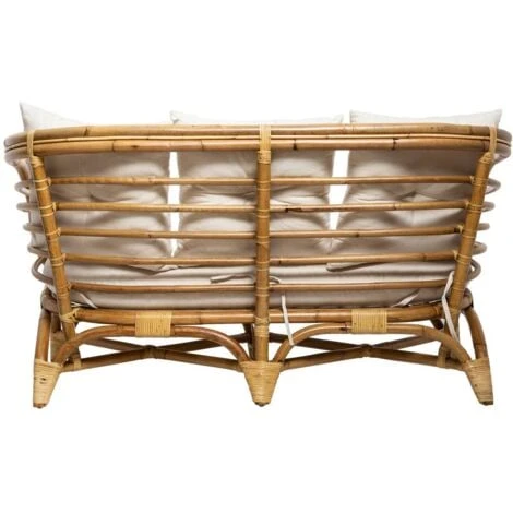 Canapé Rotin Farah - Atmosphera Créateur D'intérieur 7 Canapé Rotin Farah - Atmosphera Créateur D'intérieur – Image 5