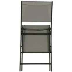 Lot De 4 Chaises De Jardin Pliantes Modula Galet & Graphite - Hespéride 10 Lot De 4 Chaises De Jardin Pliantes Modula Galet & Graphite - Hespéride -Promos Verde Rêverie Boutique 87949800 4