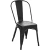 Chaise Métal Niko Noir - Atmosphera Créateur D'intérieur 1 Chaise Métal Niko Noir - Atmosphera Créateur D'intérieur -Promos Verde Rêverie Boutique 87949830 1