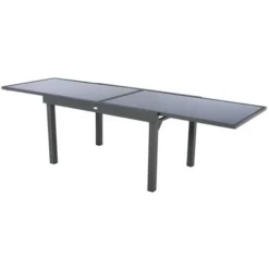 Table Piazza Extensible Verre Graphite 10 Personnes - Hespéride 8 Table Piazza Extensible Verre Graphite 10 Personnes - Hespéride -Promos Verde Rêverie Boutique 87949901 2