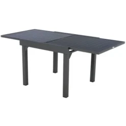 Table Extensible HESPERIDE Piazza Graphite 8 Places 8 Table Extensible HESPERIDE Piazza Graphite 8 Places -Promos Verde Rêverie Boutique 87950006 2