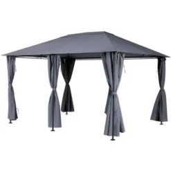 Tonnelle Santorini Ardoise - Hespéride