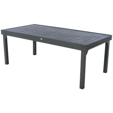 Table Extensible HESPERIDE Piazza Graphite 12 Places 3 Table Extensible HESPERIDE Piazza Graphite 12 Places