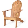 RELAX4LIFE Fauteuil Adirondack En Bois Acacia Massif, Certifié FSC, Résistant Aux Intempéries,Chaise D'Extérieur Charge Max 160 KG Pour Balcon, Terrasse, Plage, Naturel 1 RELAX4LIFE Fauteuil Adirondack En Bois Acacia Massif, Certifié FSC, Résistant Aux Intempéries,Chaise D'Extérieur Charge Max 160 KG Pour Balcon, Terrasse, Plage, Naturel -Promos Verde Rêverie Boutique 88108265 1
