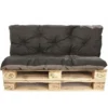 Set Coussins Pour Palettes, Assise 120 X 50 Et Dossier 120 X 50cm, Coussins Canapé / Coussin Palette In-extérieur Noir, SETGARDEN 2 Set Coussins Pour Palettes, Assise 120 X 50 Et Dossier 120 X 50cm, Coussins Canapé / Coussin Palette In-extérieur Noir, SETGARDEN -Promos Verde Rêverie Boutique 88494792 1