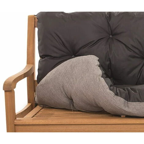 Set Coussins Pour Palettes, Assise 120 X 50 Et Dossier 120 X 50cm, Coussins Canapé / Coussin Palette In-extérieur Noir, SETGARDEN 5 Set Coussins Pour Palettes, Assise 120 X 50 Et Dossier 120 X 50cm, Coussins Canapé / Coussin Palette In-extérieur Noir, SETGARDEN – Image 3