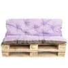 Set Coussins Pour Palettes, Assise 120 X 60 Et Dossier 120 X 60cm, Coussins Canapé / Coussin Palette In-extérieur Violet Clair, SETGARDEN -Promos Verde Rêverie Boutique 88494853 1