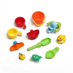 STEP2 Double Showers Splashs Table Sable Et Eau Deux Niveaux, Jeu D'eau Pour Plusieurs Enfants Facile à Construire Et Ranger Jeux D'Eau -Promos Verde Rêverie Boutique 88716670 4