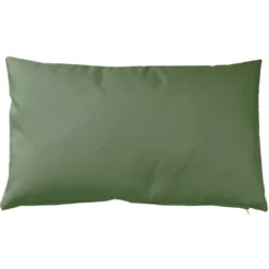 Housse De Coussin Rectangulaire Outdoor Olive 50 X 70 Cm