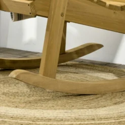 OUTSUNNY Fauteuil De Jardin à Bascule Rocking Chair Style Néo-rétro Bois Sapin Autoclave 11 OUTSUNNY Fauteuil De Jardin à Bascule Rocking Chair Style Néo-rétro Bois Sapin Autoclave -Promos Verde Rêverie Boutique 89201522 5