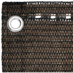 Écran De Balcon Marron 90x600 Cm PEHD -Promos Verde Rêverie Boutique 89264884 3