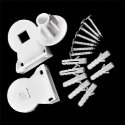 Fixations De Store Enrouleur - Supports De 25 Mm Pour Réparation De Stores Roulants - Kit De Réparation - Accessoires Pour Réparation De Rideaux Avec Chaîne Perlée Et Vis Pour Fenêtres，Superma -Promos Verde Rêverie Boutique 89384258 2