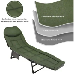 Randaco Chaise Longue Carpe Chaise Pliante Pêche Fauteuil De Pêche Fauteuil Inclinable RéglablePliante Respirante De Haute Qualité Pour L'extérieur 8 Randaco Chaise Longue Carpe Chaise Pliante Pêche Fauteuil De Pêche Fauteuil Inclinable RéglablePliante Respirante De Haute Qualité Pour L'extérieur -Promos Verde Rêverie Boutique 89690450 3