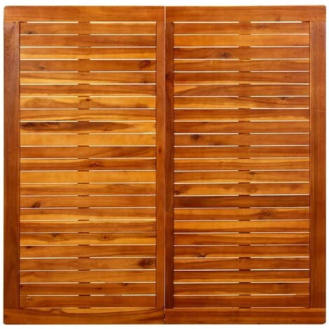 Table Basse De Jardin 110x110x45 Cm Bois Solide D'acacia 6 Table Basse De Jardin 110x110x45 Cm Bois Solide D'acacia – Image 4