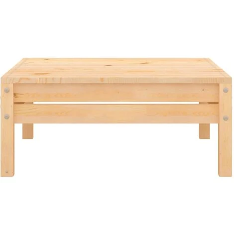 Repose-pied De Jardin Bois De Pin Massif 4 Repose-pied De Jardin Bois De Pin Massif – Image 2