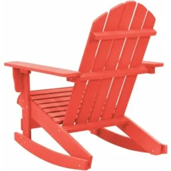 Chaise à Bascule De Jardin Adirondack Bois De Sapin Rouge 10 Chaise à Bascule De Jardin Adirondack Bois De Sapin Rouge -Promos Verde Rêverie Boutique 89827795 4