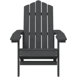 Chaise Adirondack De Jardin PEHD Anthracite -Promos Verde Rêverie Boutique 89827833 3